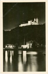 tihany, bei abendbeleuchtung