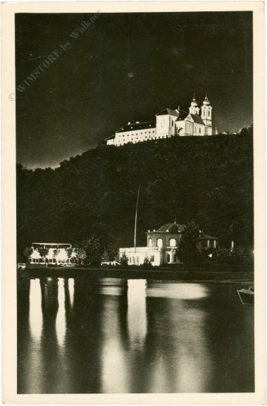 tihany, bei abendbeleuchtung