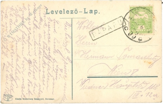 devecserböl, ansicht