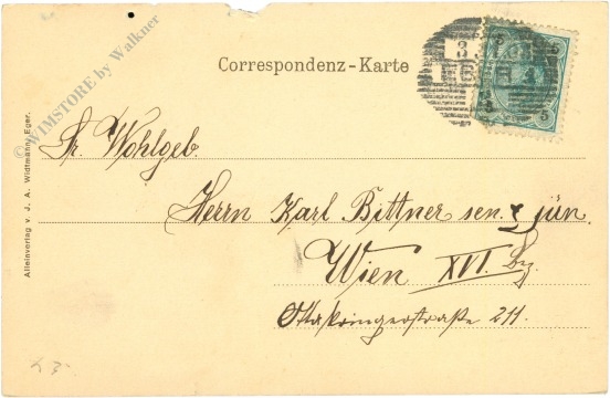 eger, gruss aus, partie an der eger mit fleischthurm