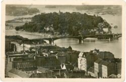 budapest, panorama der margareteninsel