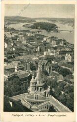 budapest, blick auf die margareteninsel