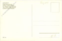 budapest, schloss vajda hunyad