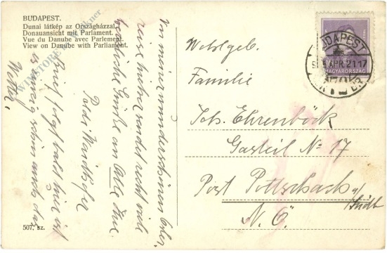 budapest, donauansicht mit parlament