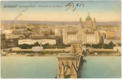 budapest, teilansicht an der donau