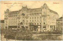 budapest, palais gresham