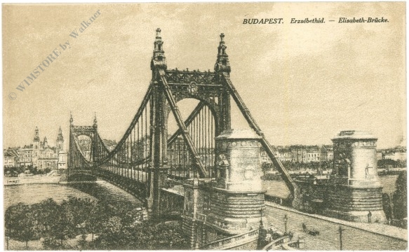 budapest, elisabeth brücke