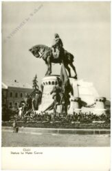 cluj, denkmal m. corvin