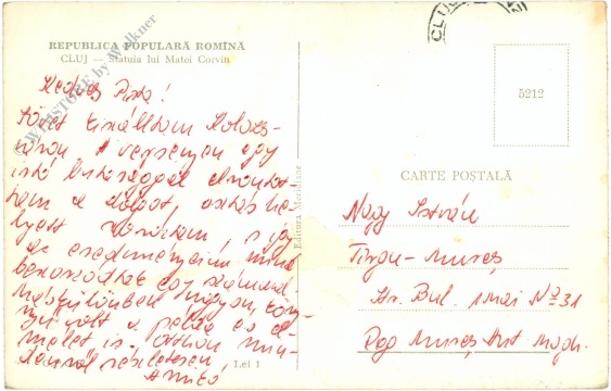 cluj, denkmal m. corvin