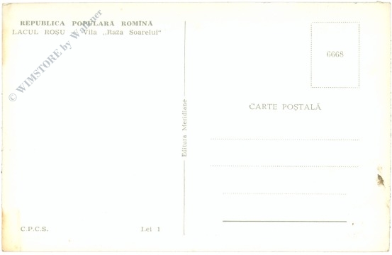 bicaz, roter see, villa raza soarelui