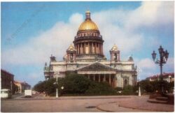 leningrad, st. isaac's cathedral