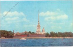 leningrad, view of the peter and paul fortress