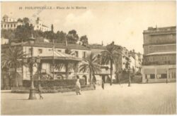 skikda (philippeville), place de la marine