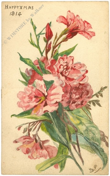 weihnachten: blumenstrauß