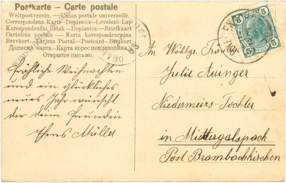 weihnachten: jäger in verschneiter winterlandschaft im mondlicht