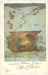weihnachten: krippenszene