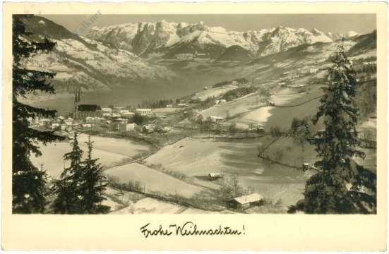 weihnachten: ortsansicht