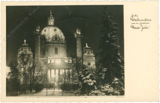 weihnachten: kirchenansicht