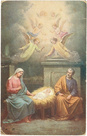 weihnachten: heilige familie