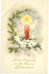 weihnachten: kerze