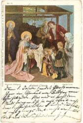 weihnachten: heilige familie