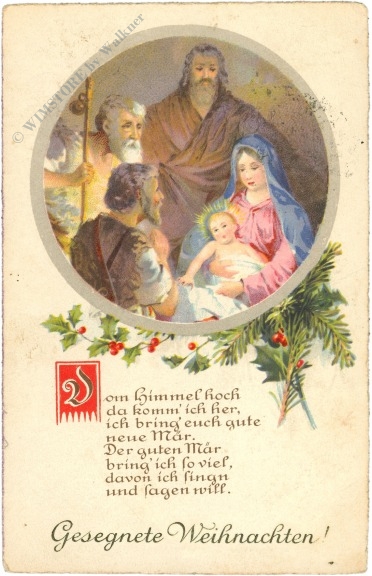 weihnachten: heilige familie