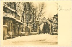 weihnachten: parktor
