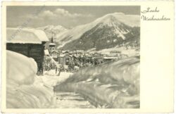 weihnachten: ortsansicht