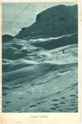 weihnachten: verschneite berge