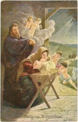 weihnachten: heilige familie