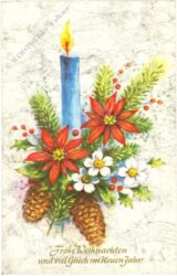 weihnachten: gesteck