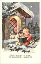 weihnachten: singende engel