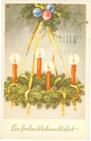 weihnachten: adventskranz