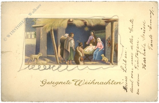 weihnachten: krippenszene