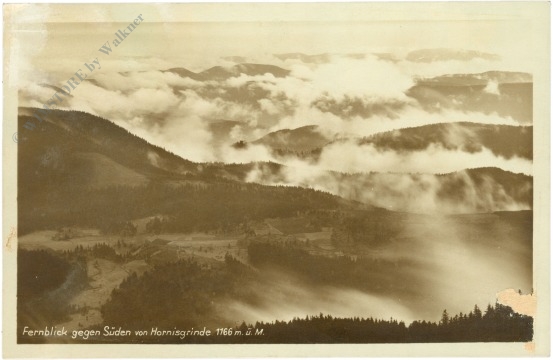 hornisgrinde, fernblick gegen süden hornisgrinde, fernblick gegen süden