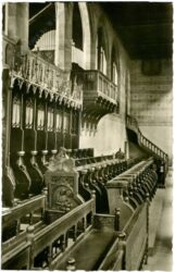 alpirsbach, chorgestühl in der klosterkirche