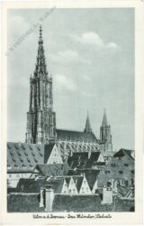 ulm an der donau, das münster, westseite