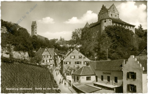 meersburg (bodensee), partie an der steige meersburg (bodensee), partie an der steige