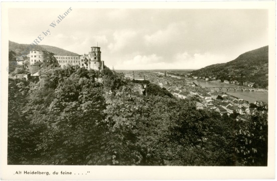 heidelberg, alt heidelberg, du feine...