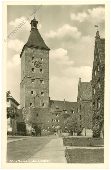 ulm an der donau, am gänstor