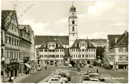bad mergentheim, marktplatz