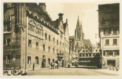 ulm a. donau, partie am rathaus