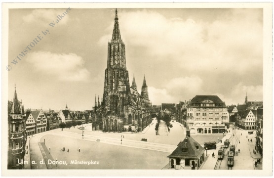 ulm an der donau, münsterplatz