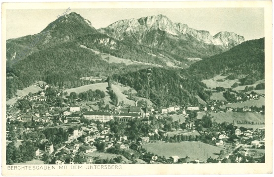 berchtesgaden, mit dem untersberg