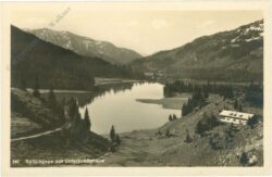 spitzingsee, mit unterkunftshaus