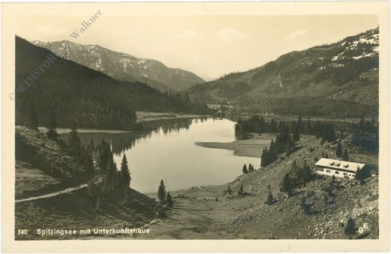 spitzingsee, mit unterkunftshaus