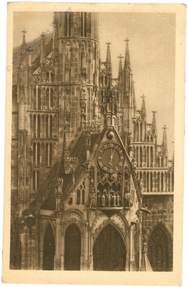 nürnberg, frauenkirche, männleinlaufen