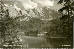 eibsee, mit zugspitze