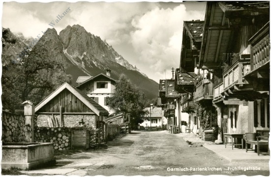 garmisch partenkirchen, frühlingsstraße