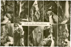 garmisch partenkirchen, multiansicht partnachklamm